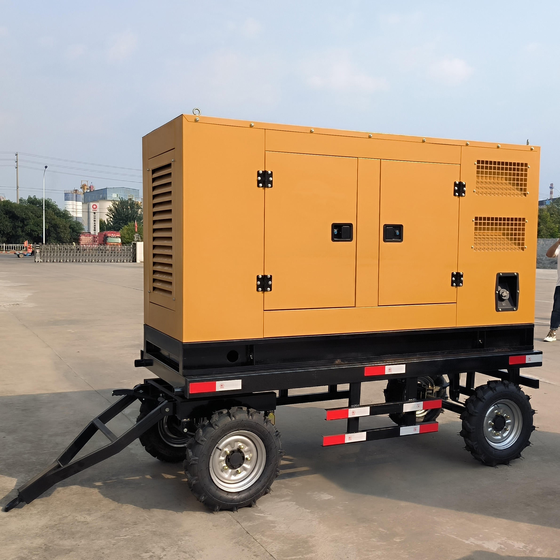 Custom Trailer Mounted Generator Set