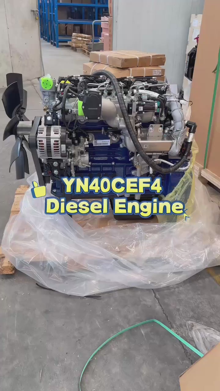 New Style Yunnei YN38GBZ Euro 4 Electric Start Water-Cooled 53kw/1800rpm FEV Diesel Engine for Generator Set